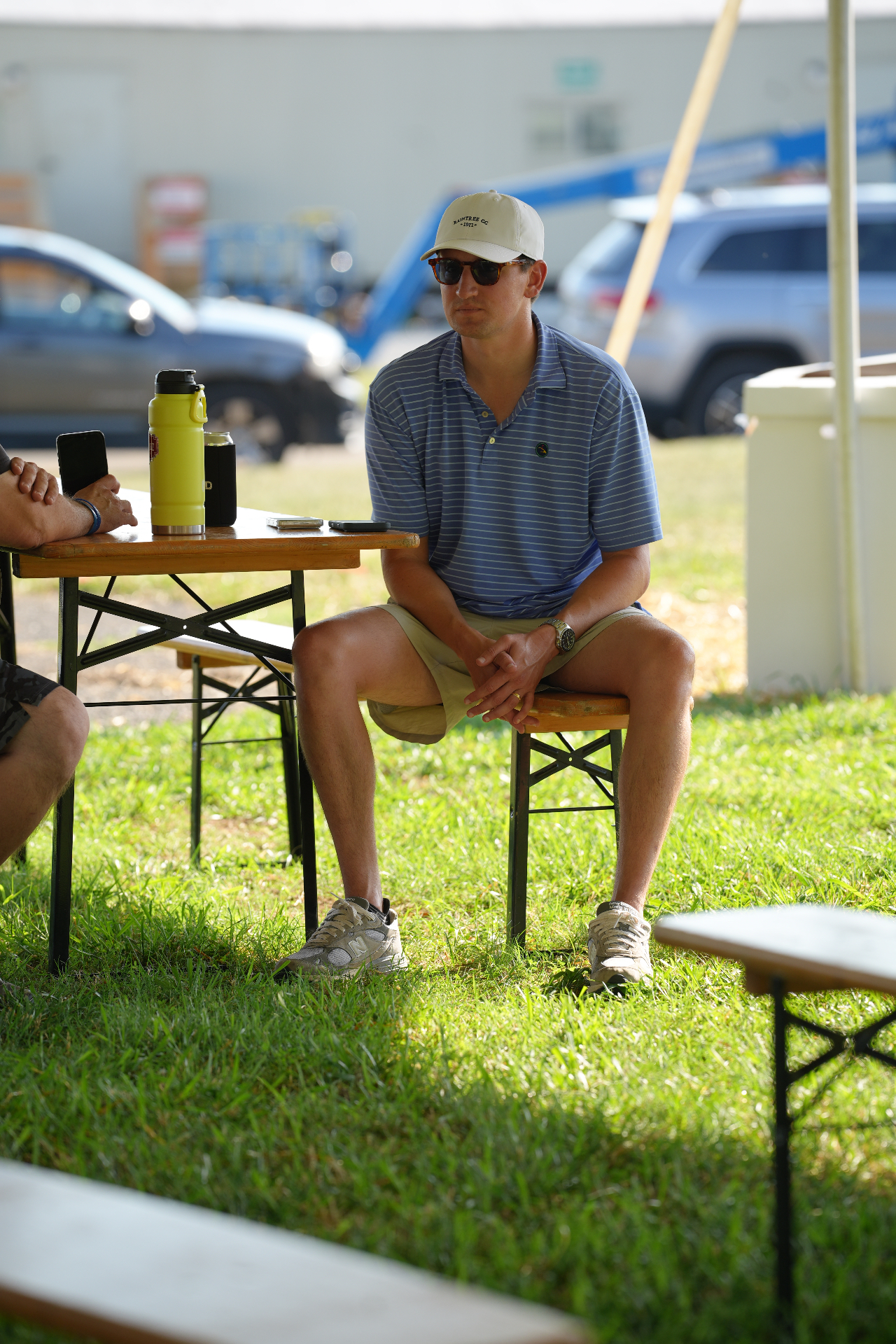 Guest seated at Brookhill event